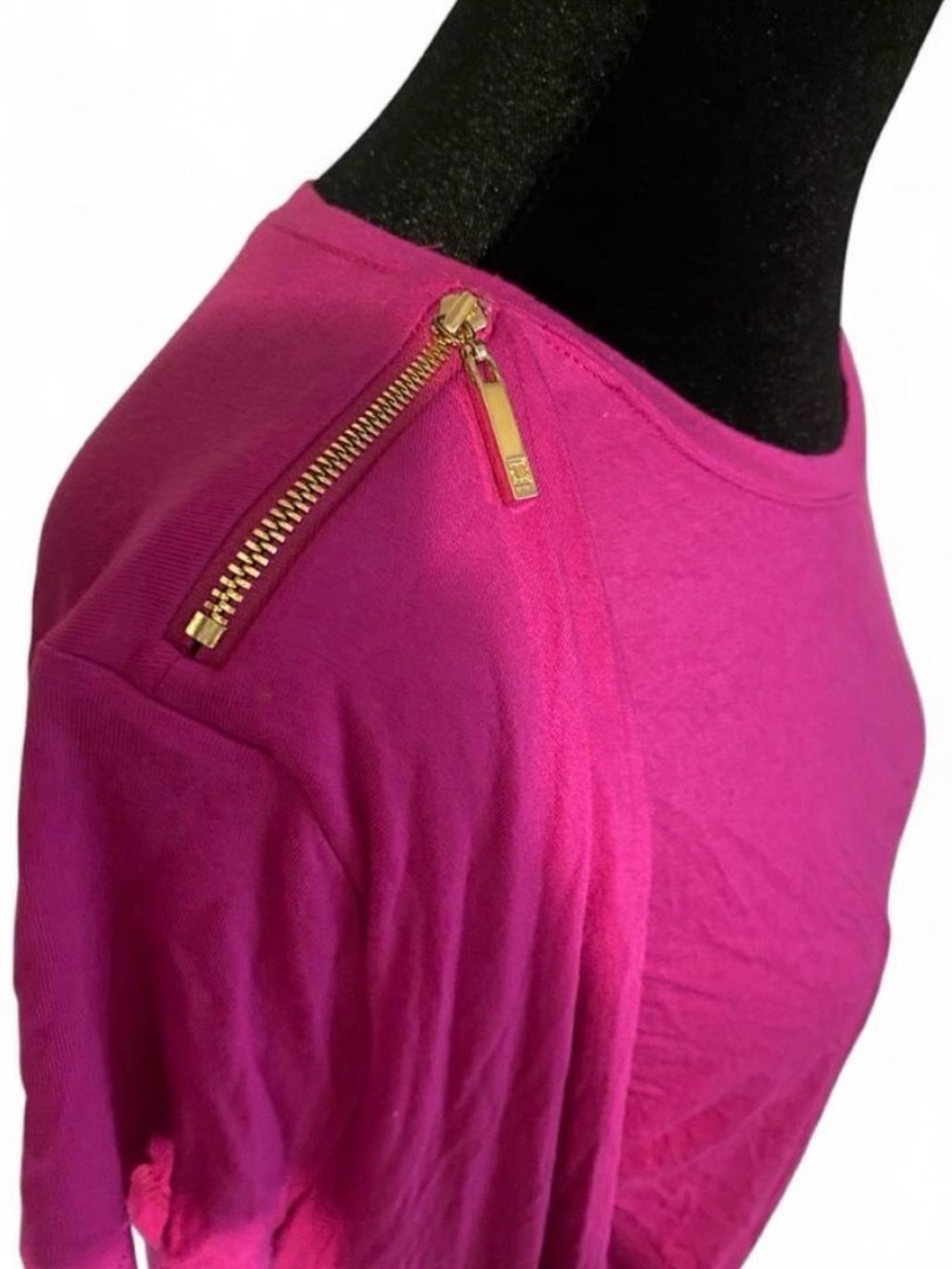 Ivanka Trump Fuchsia Short-Sleeve T-Shirt Dress - Picture 3 of 6